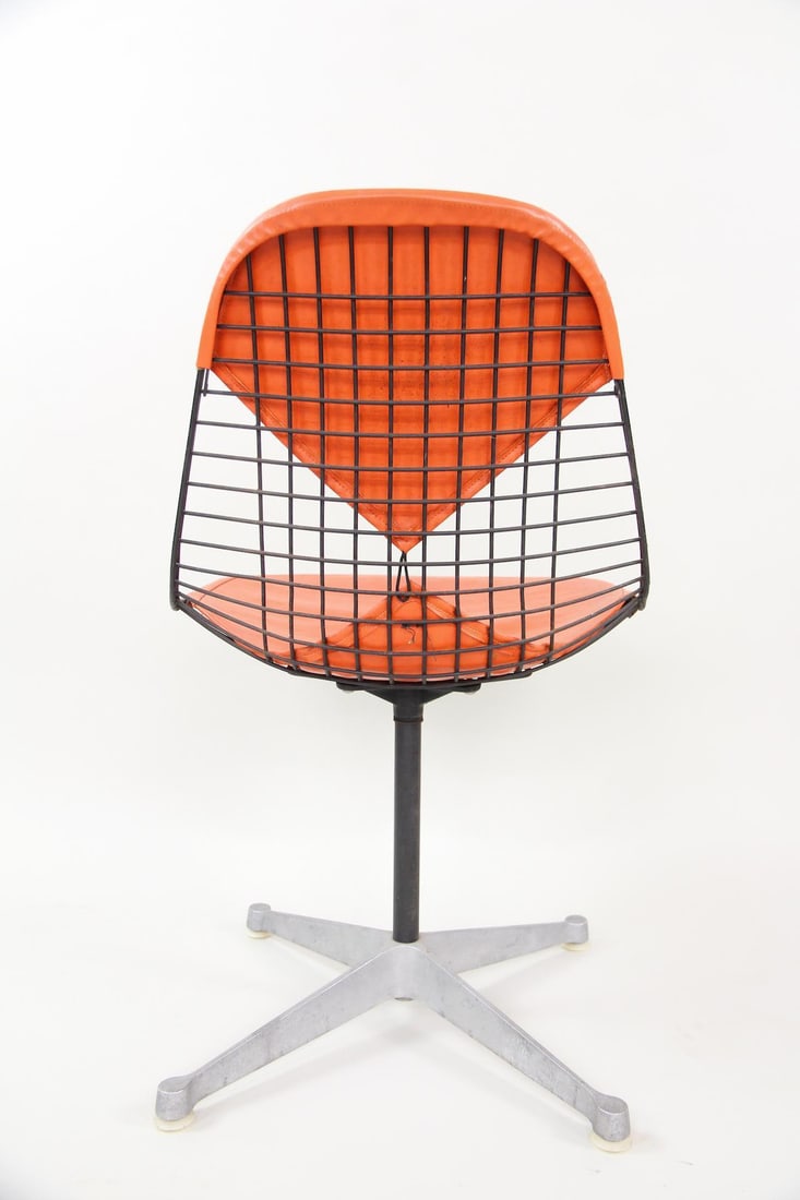 Orange Eames Wire Bikini Chair - 13