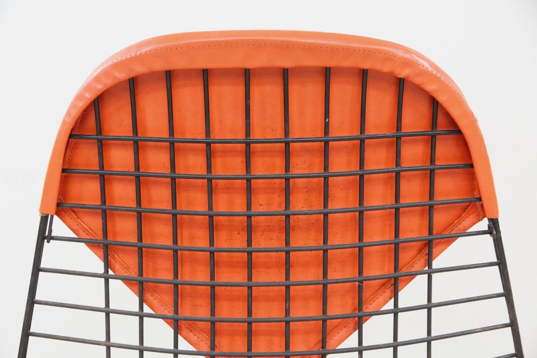 Orange Eames Wire Bikini Chair - 14