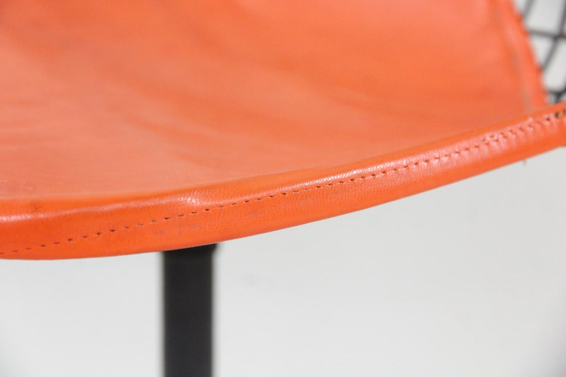 Orange Eames Wire Bikini Chair - 5