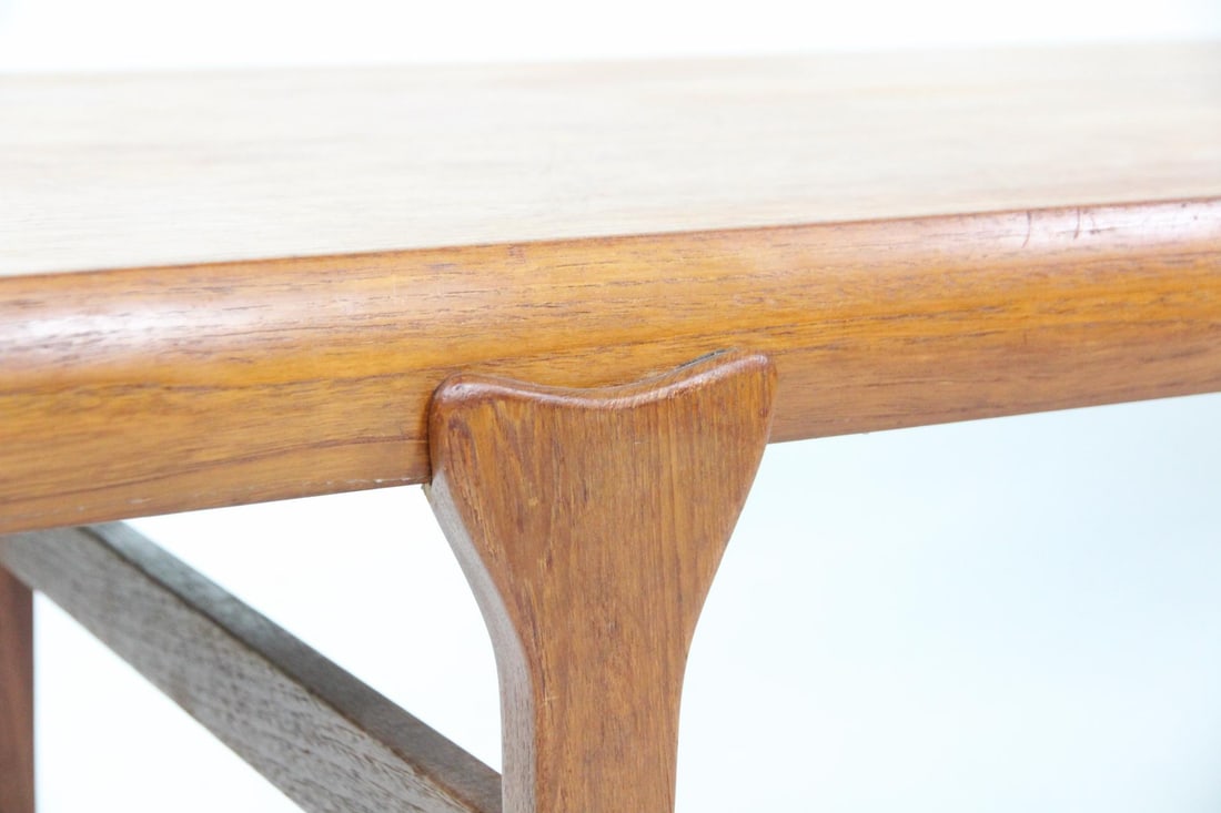 Expandable Teak Coffee Table, Johannes Andersen - 6