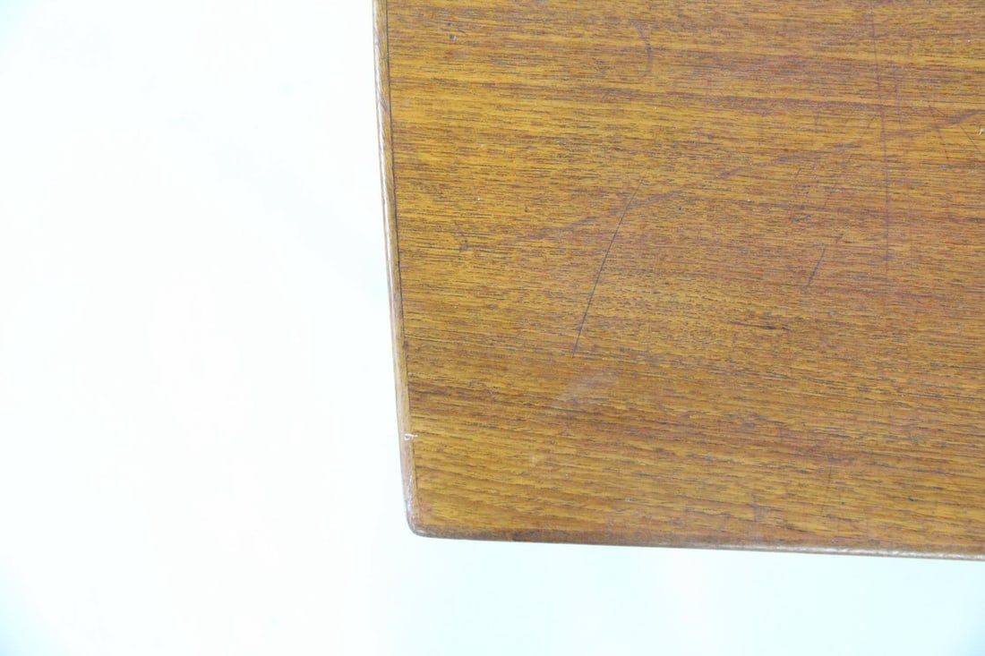 Teak Expandable Curved Dining Table - 6