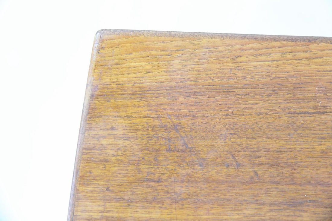 Teak Expandable Curved Dining Table - 7