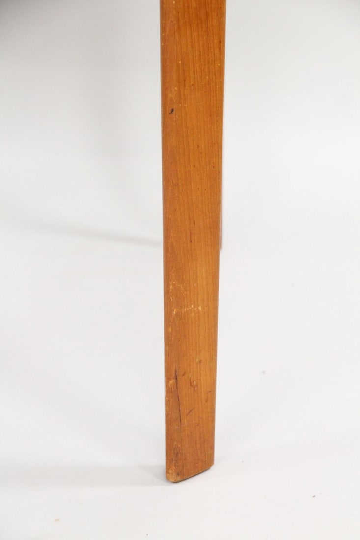 Danish Modern Teak Dining Table with Leaf - 7