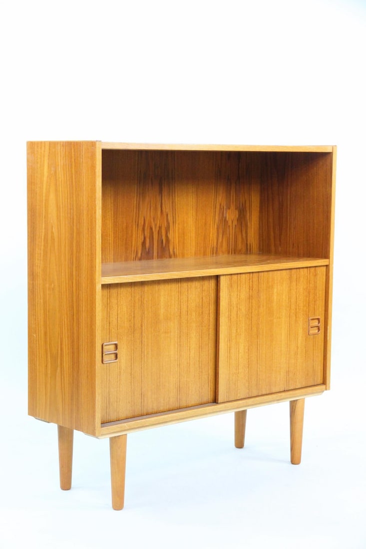 Teak Bookcase Cabinet - 2