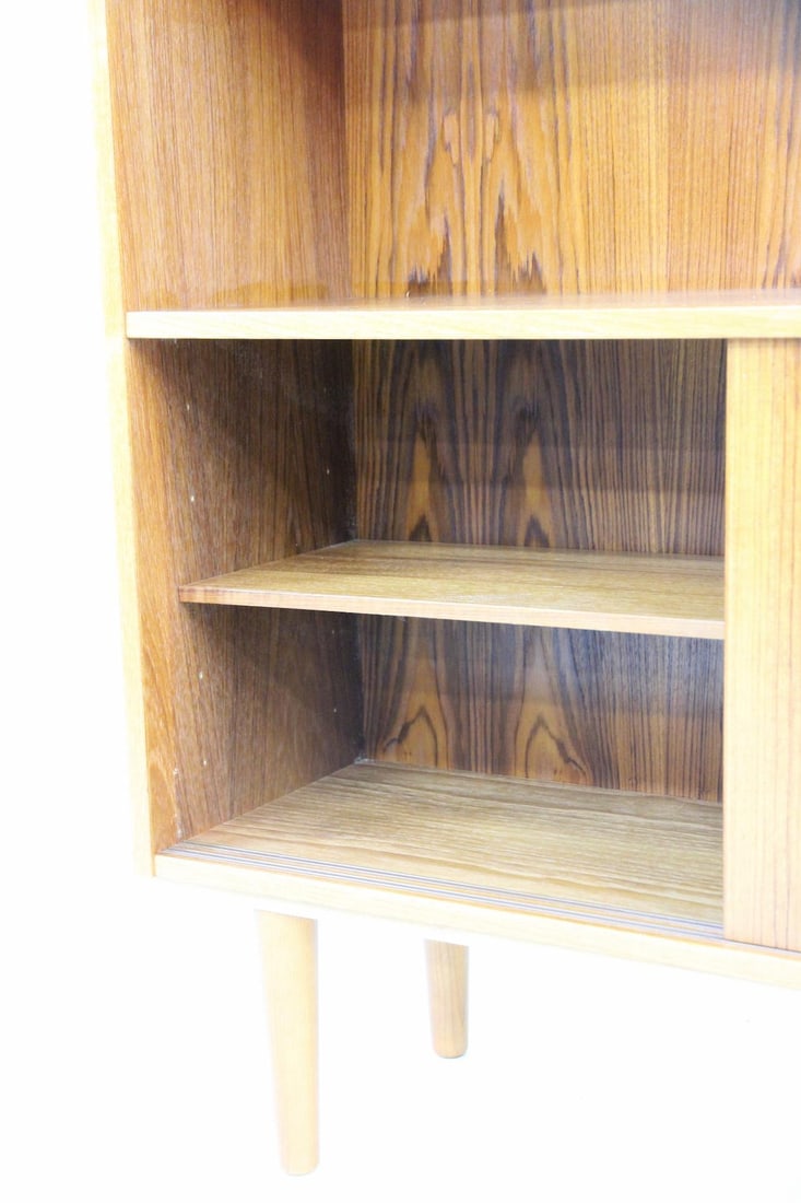 Teak Bookcase Cabinet - 4