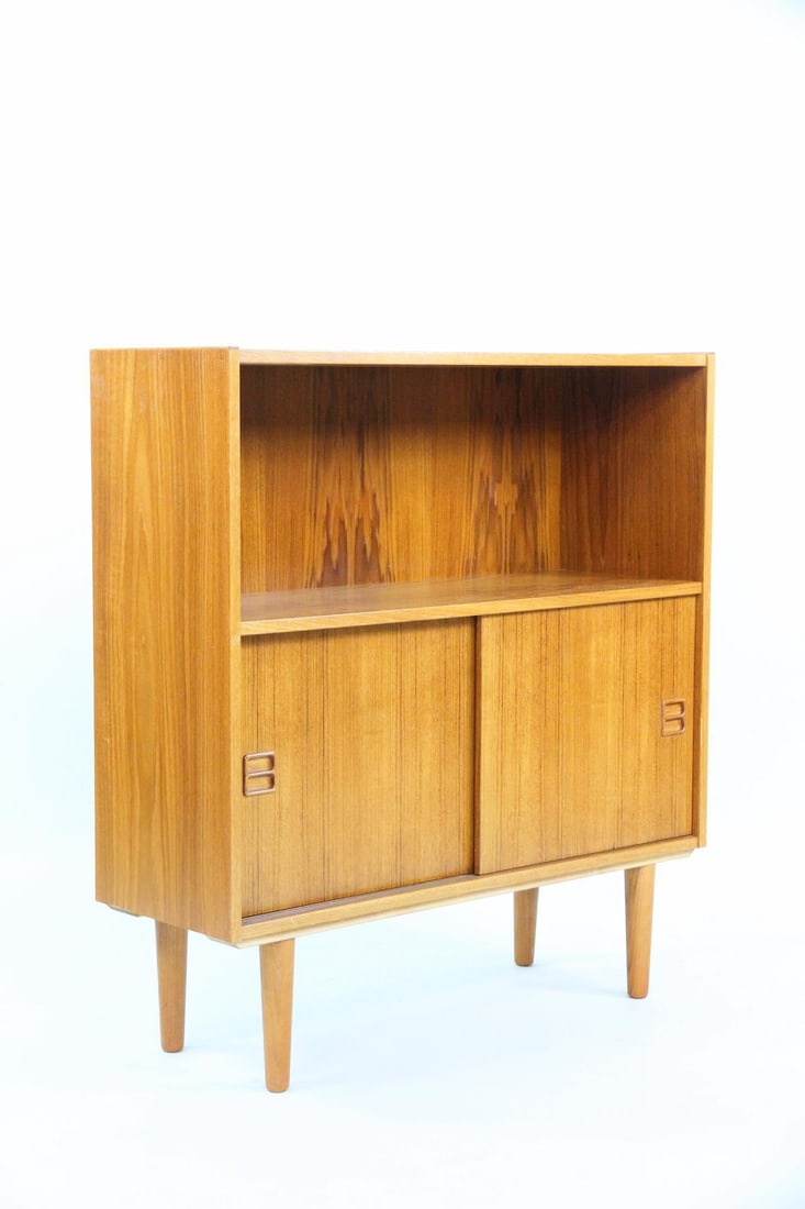Teak Bookcase Cabinet - 6