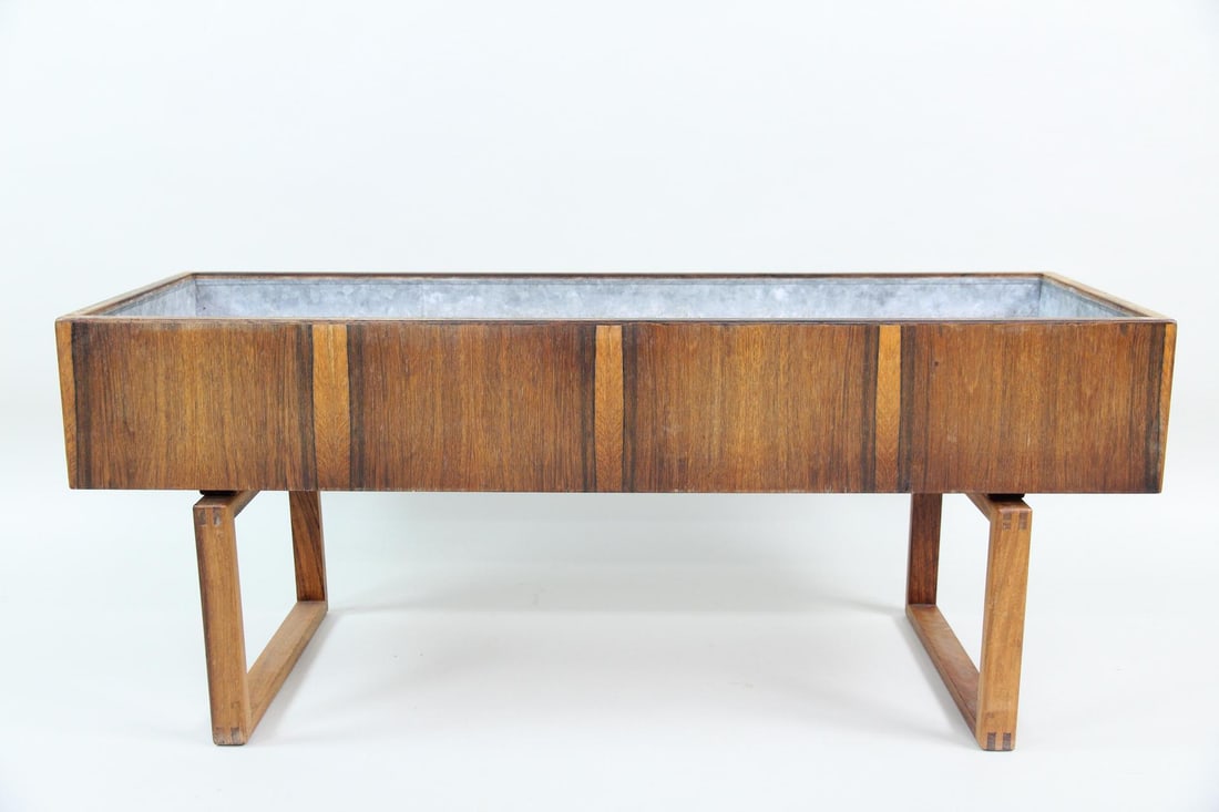 Rosewood Raised Flower Table Planter, Kai Kristiansen (1 of 10)
