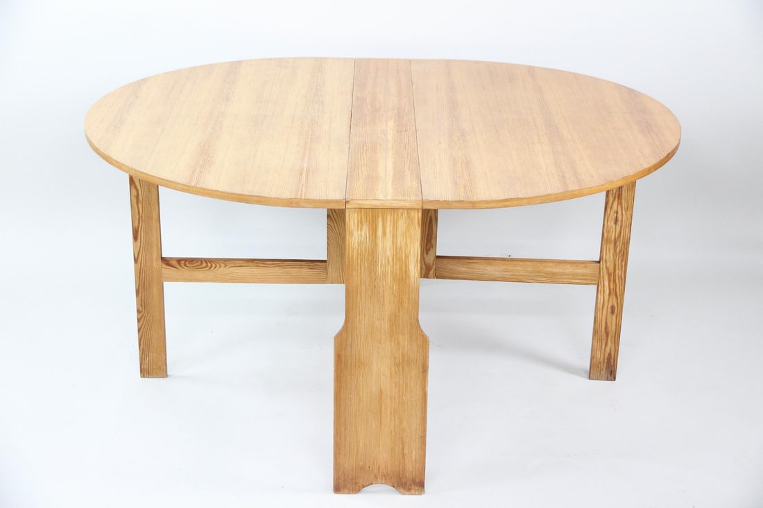 Minimalist Pine Drop-Leaf Table (1 of 13)