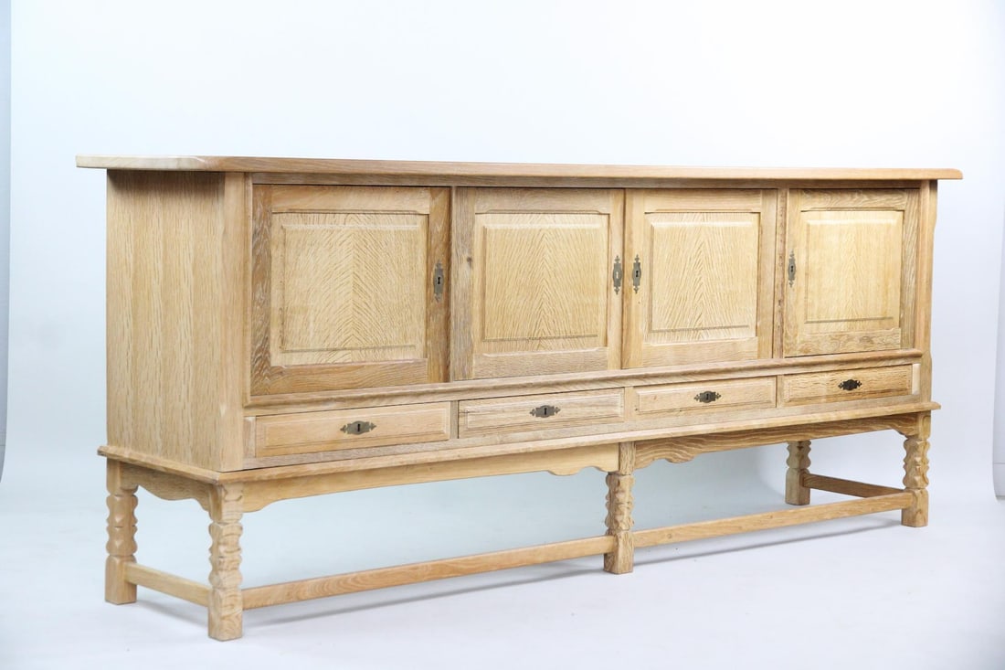 Rustic Oak Credenza Sideboard by Stilmobler (1 of 14)