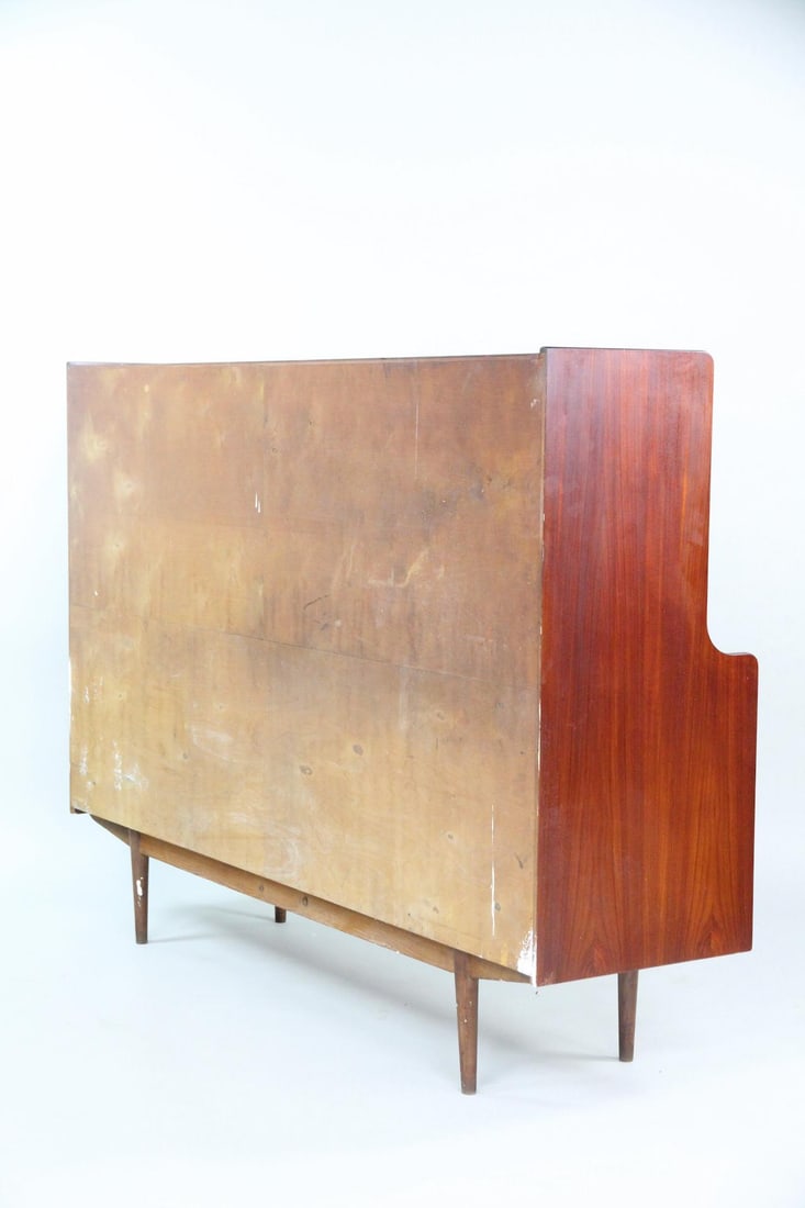 Large Danish Highboy Server, Teak - 6