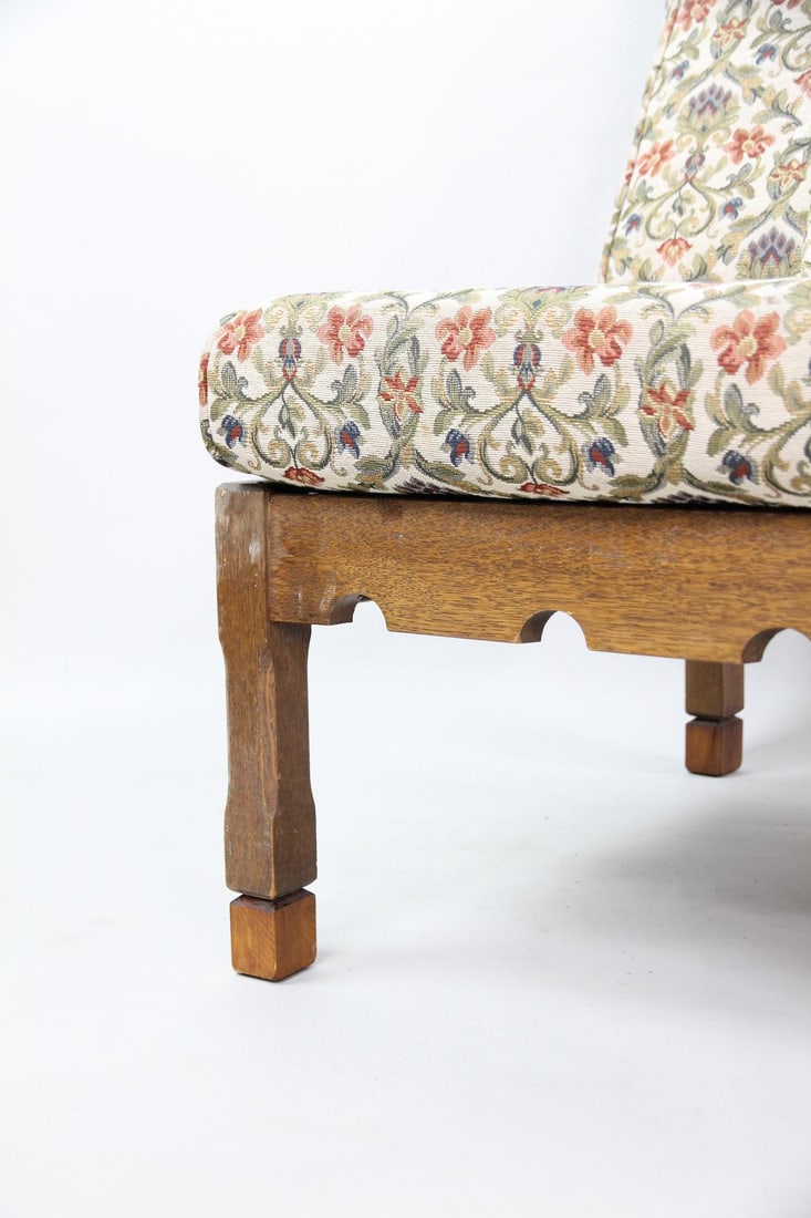 Oak Modular Sofa with 2 Seats - 4