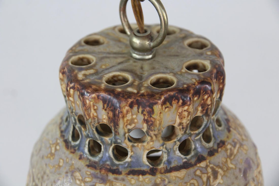 Brutalist Ceramic Pendant Lamp - 2