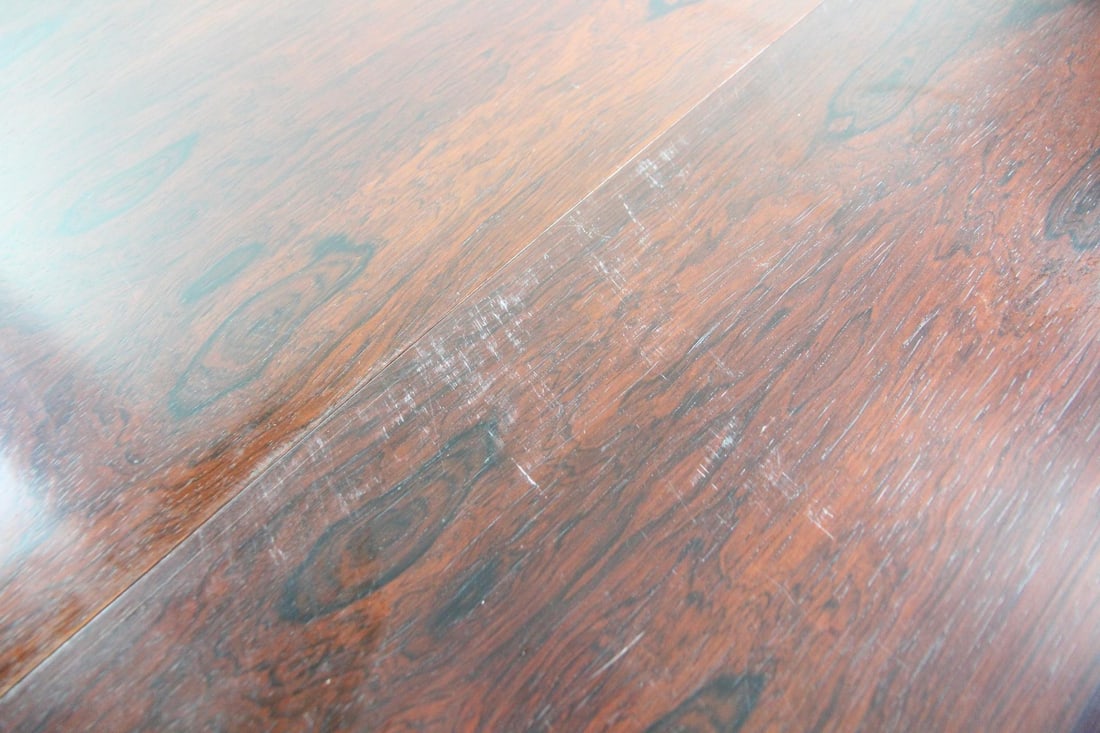 Danish Rosewood Extendable Dining Table - 11