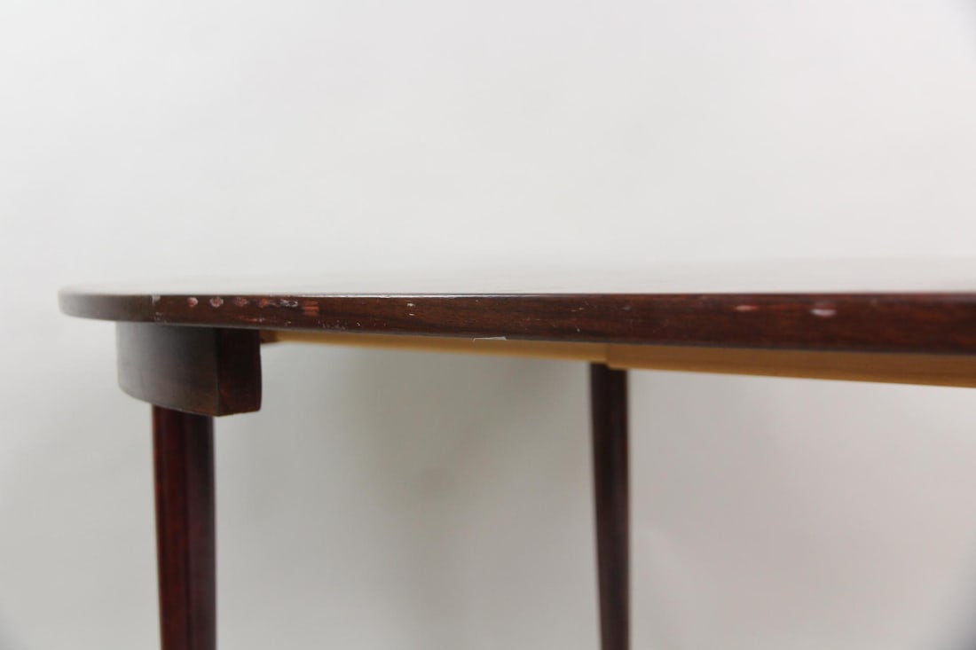 Danish Rosewood Extendable Dining Table - 12