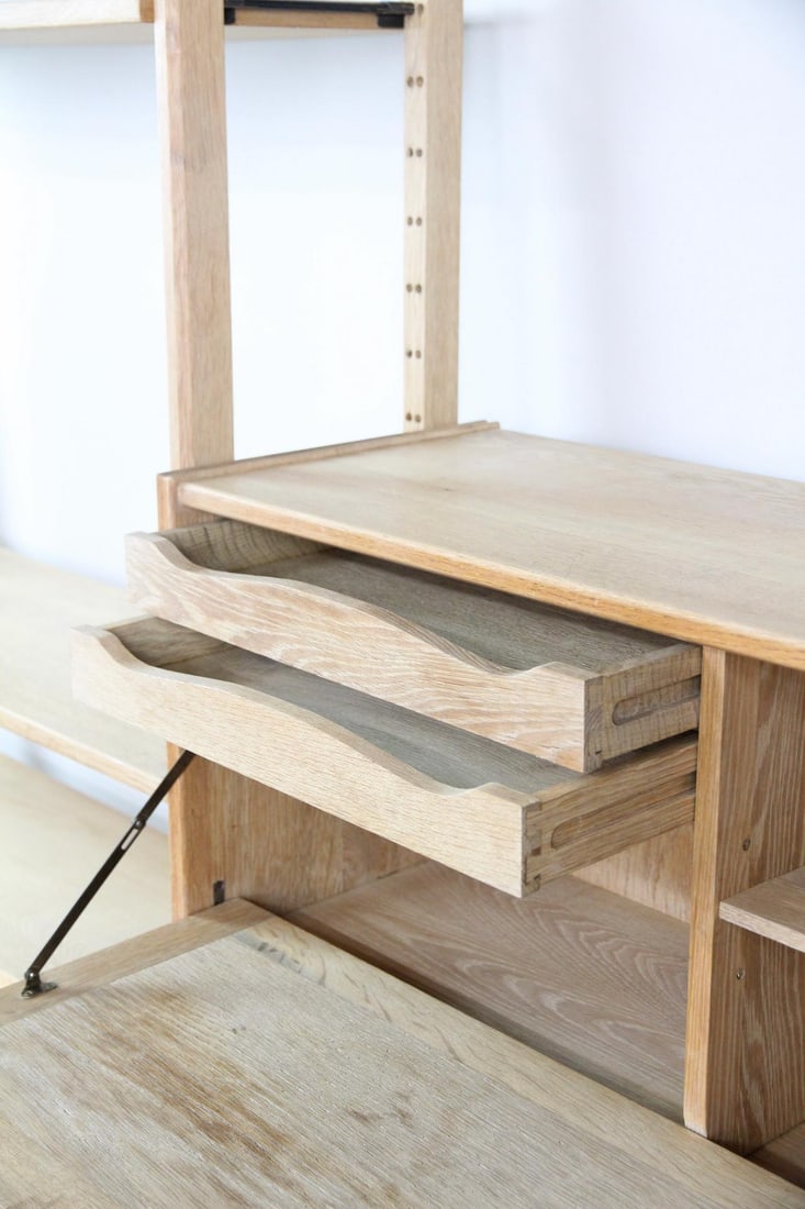 Modular Oak Shelving Unit - 9