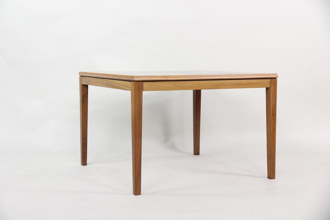 Danish Modern Tile Top Side Table - 5