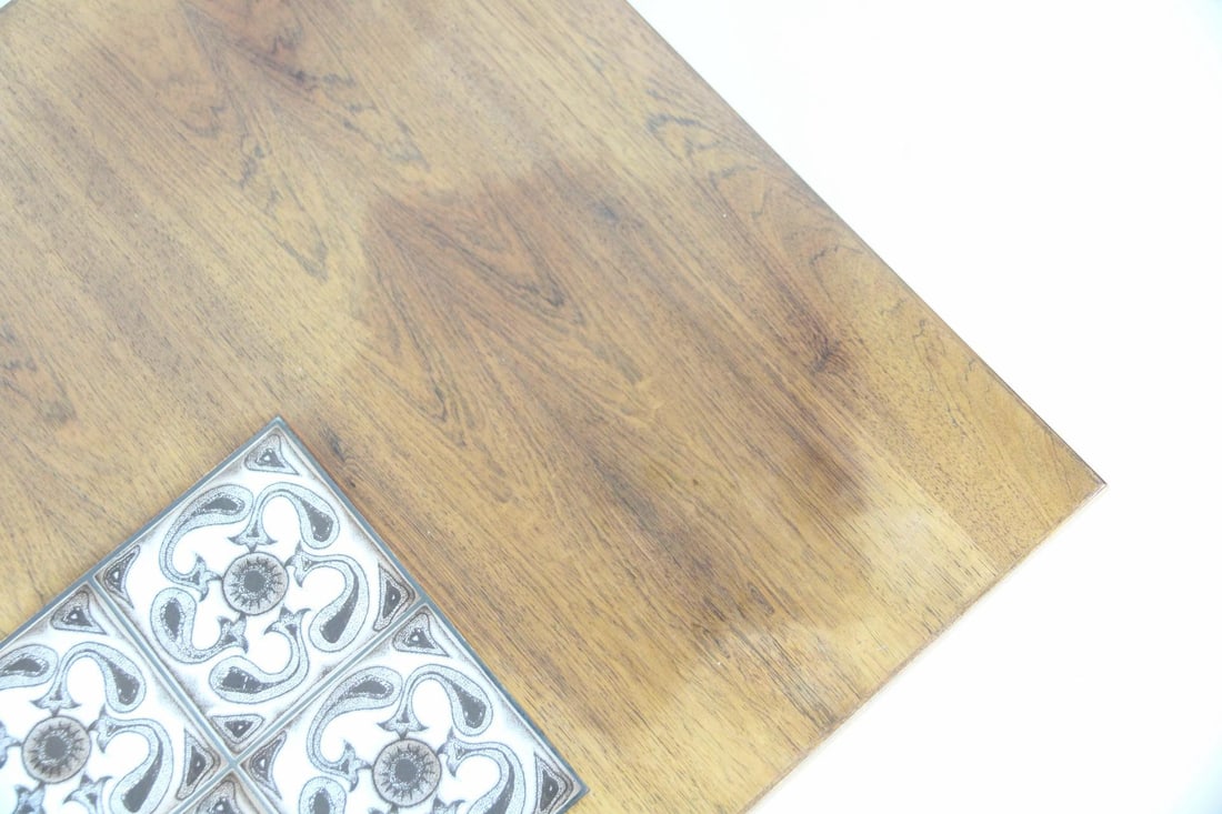 Danish Modern Tile Top Side Table - 6