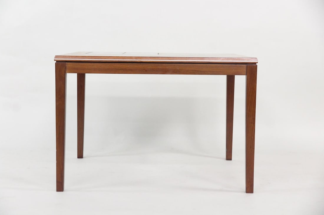 Danish Modern Tile Top Side Table - 8