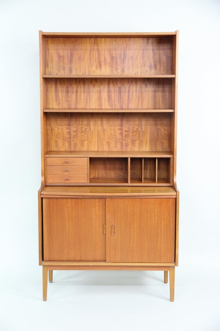 Teak Bookcase Cabinet, Johannes Sorth (1 of 17)