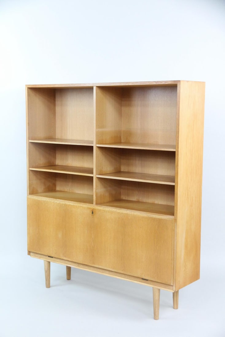 Omann Jun Oak Bookcase Wall Unit Model 9 - 3