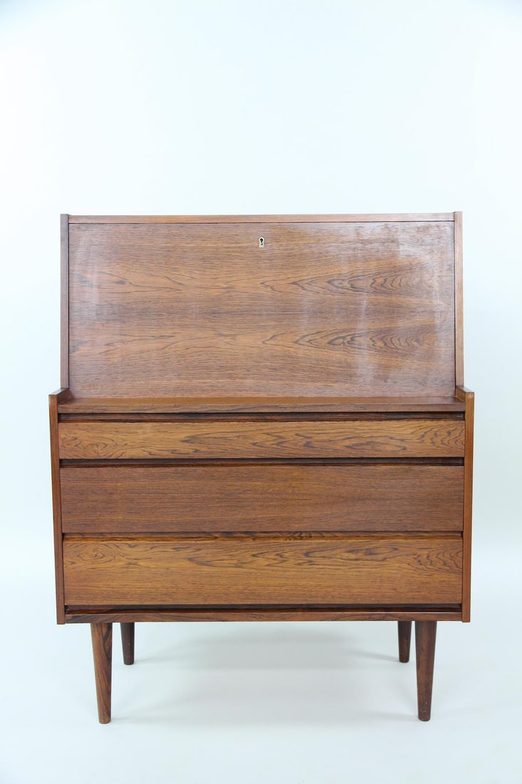 William Jensen for Skrillinge Mobelfabrik Rosewood Secretary Desk (1 of 12)