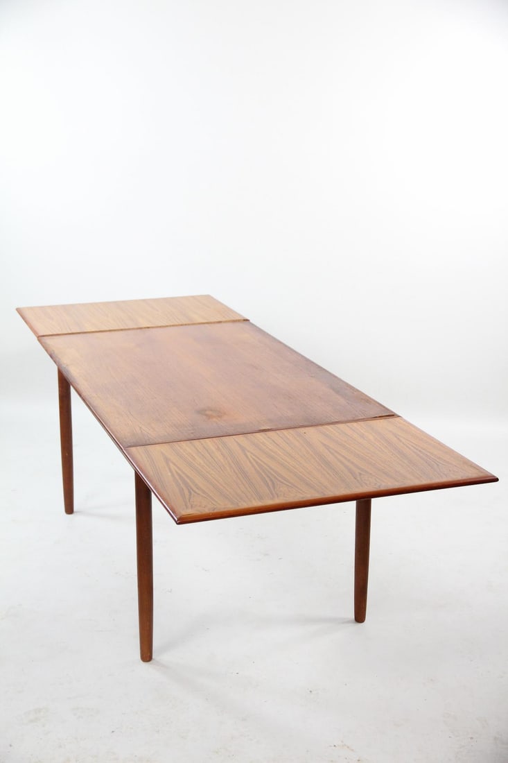 Danish Modern Expandable Teak Dining Table - 2