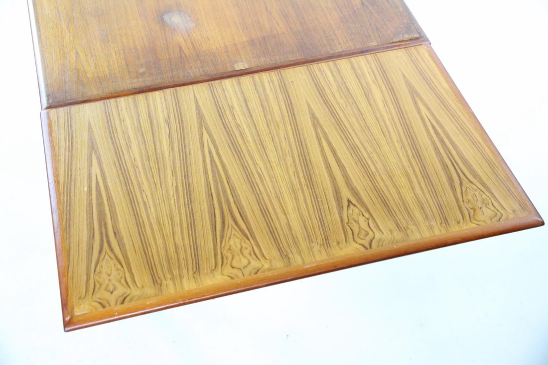Danish Modern Expandable Teak Dining Table - 4