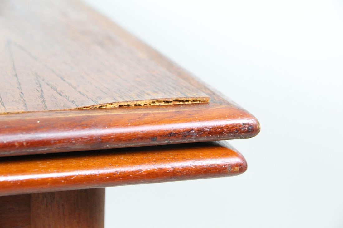 Danish Modern Expandable Teak Dining Table - 8