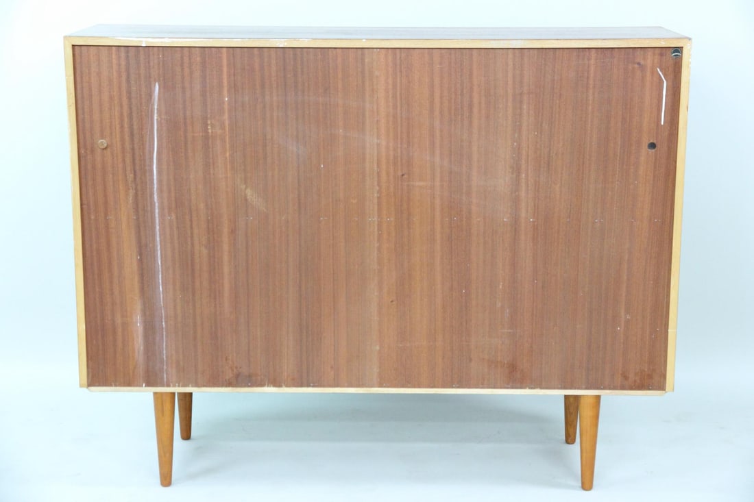 Danish Teak Flip-Down Cabinet - 10