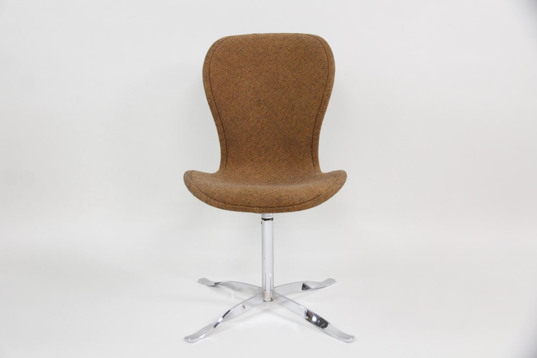 Gideon Kramer Ion Chair with Brown Upholstery (1 of 13)