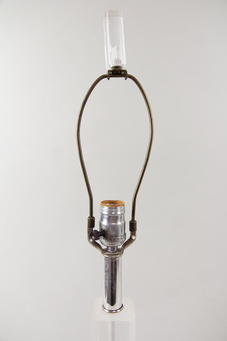Stacked Lucite Table Lamp - 5