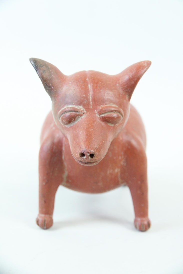 Colima Redware Dog Figure - 2