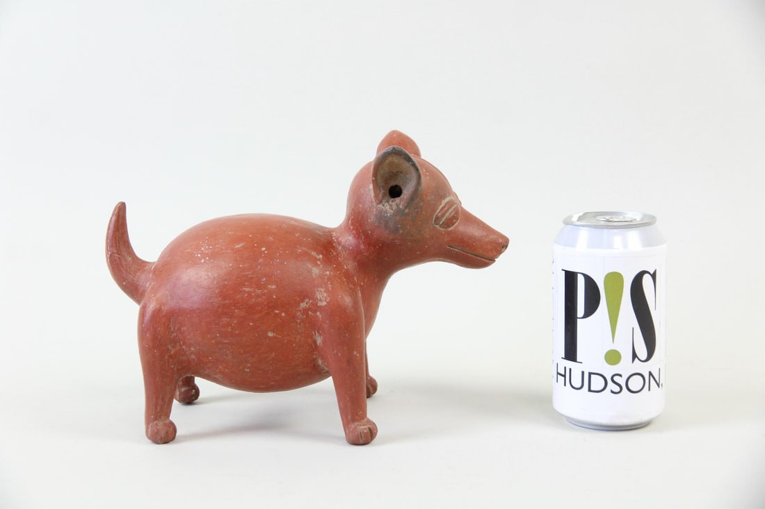 Colima Redware Dog Figure - 3