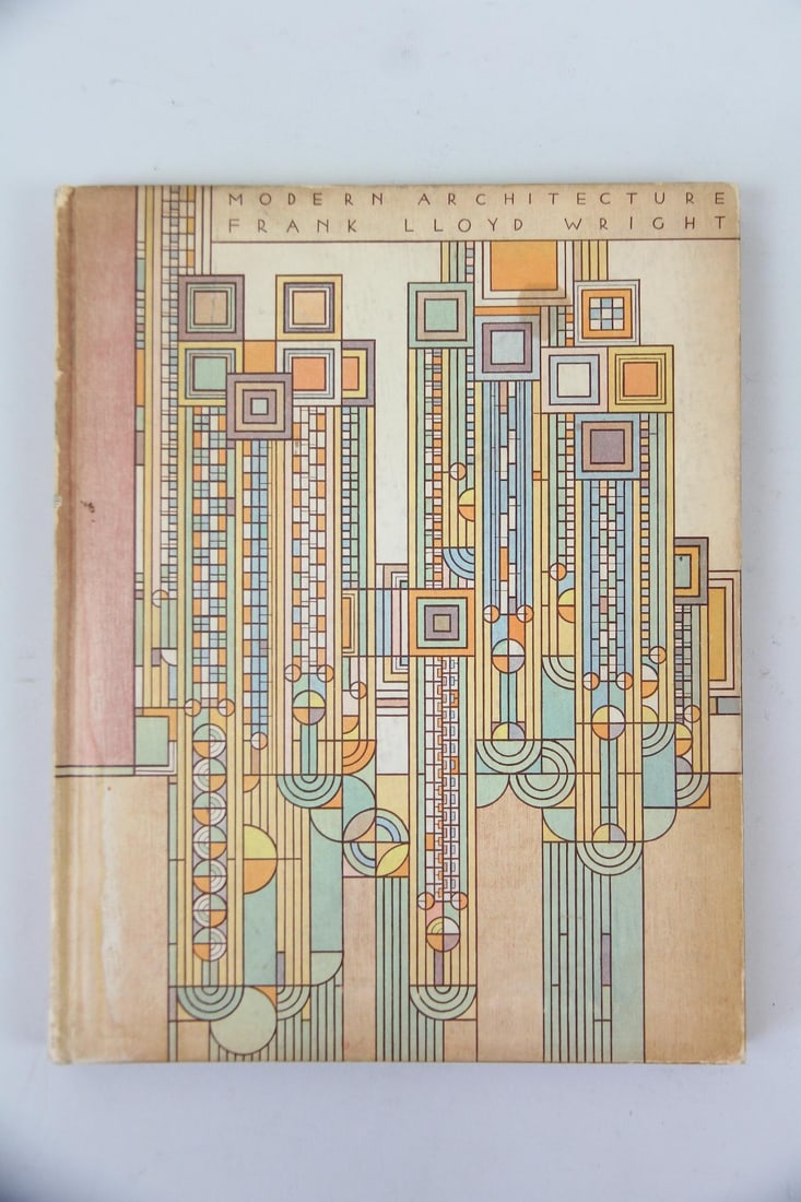 First Edition Modern Architecture: Kahn Lectures for 1930 by Frank Lloyd Wright (1 of 13)