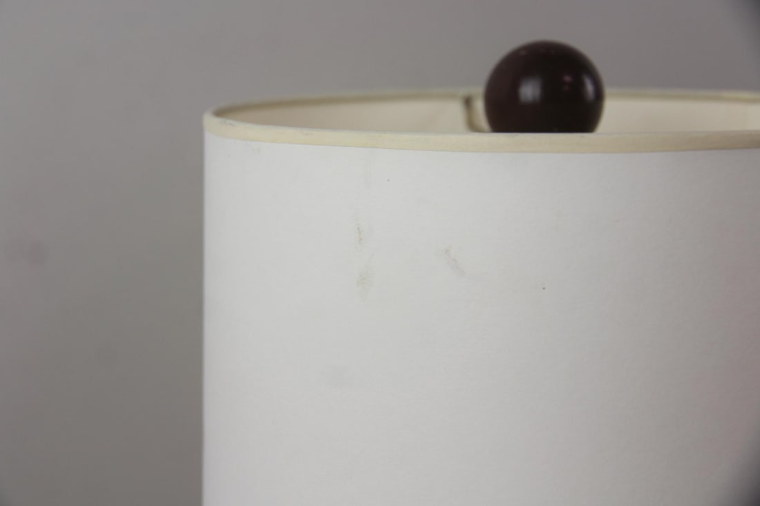 Ceramic Table Lamp, Bamboo Wrapped - 5