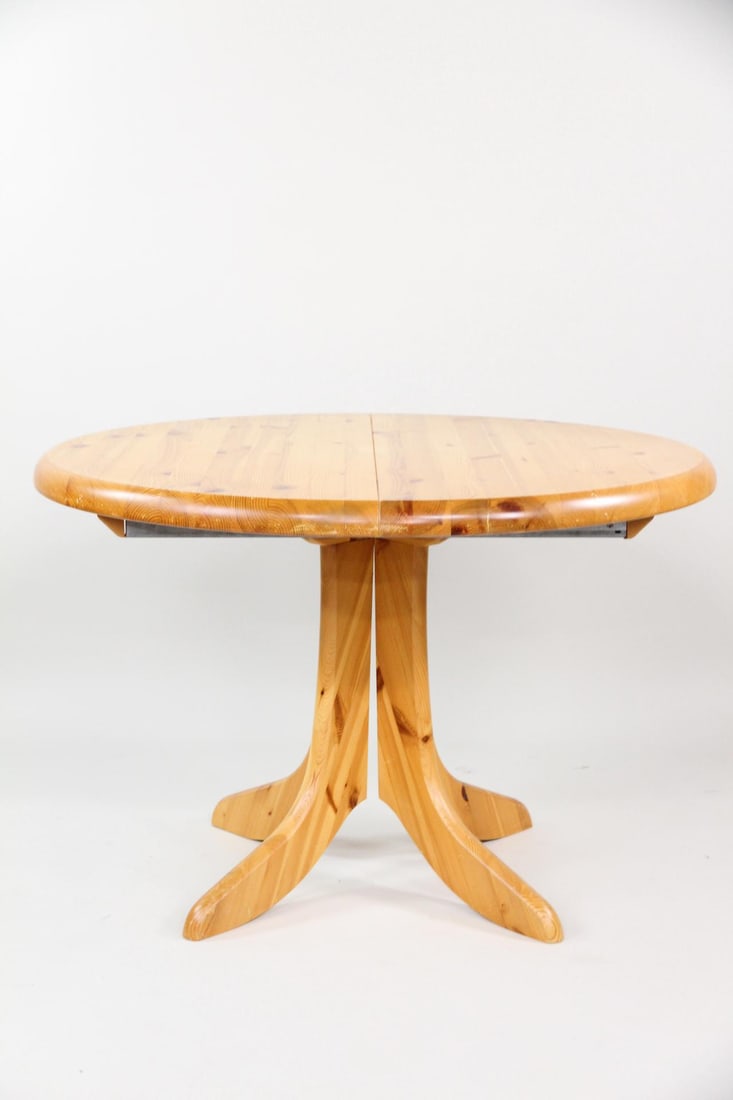 Danish Round Pine Table, Rainer Daumiller - 2