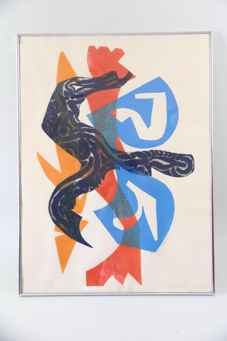 Sigmund Laufer Expressionist Etching Artist Proof (1 of 12)
