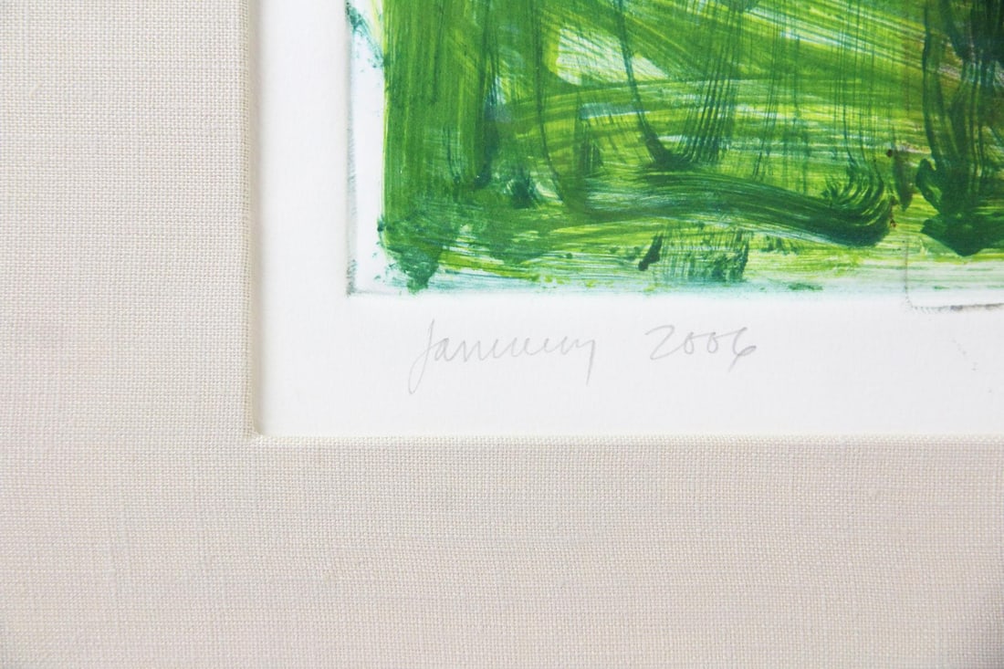 Elizabeth deBethune Expressionist Monoprint - 5