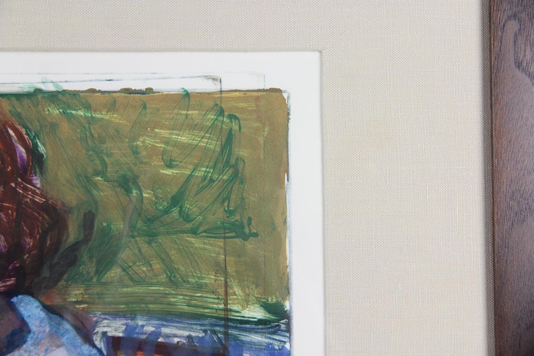 Elizabeth deBethune Expressionist Monoprint - 6