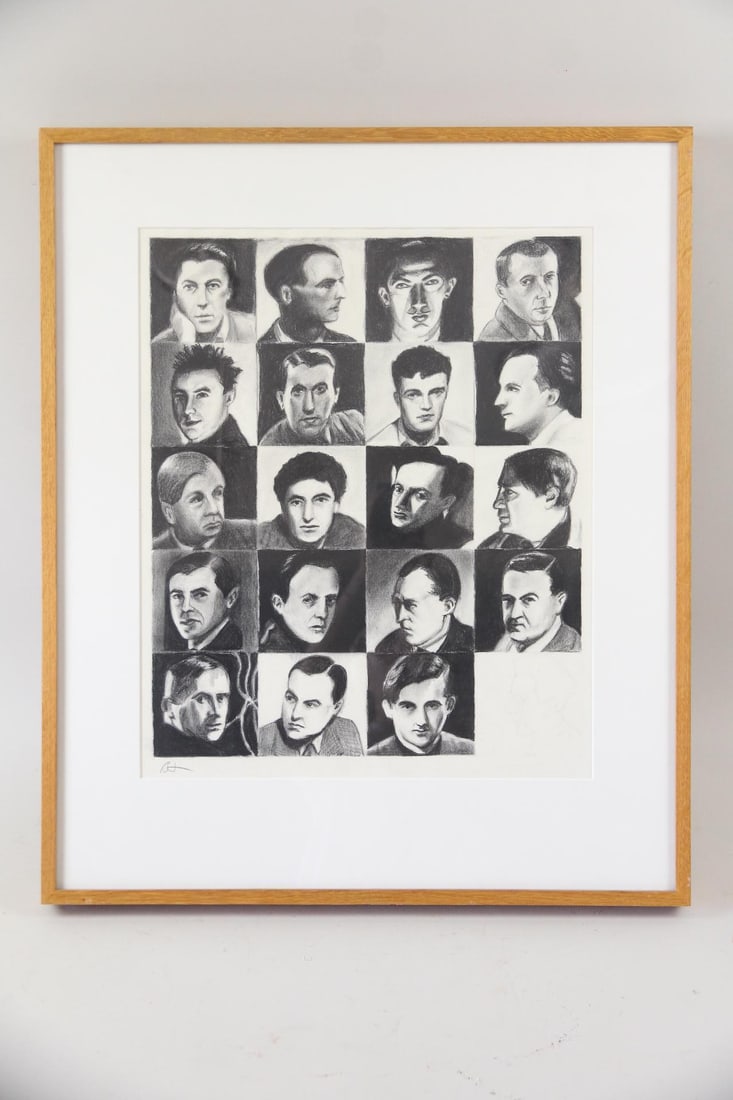 Drawing After Man Ray's Surrealist Chessboard (1 of 10)