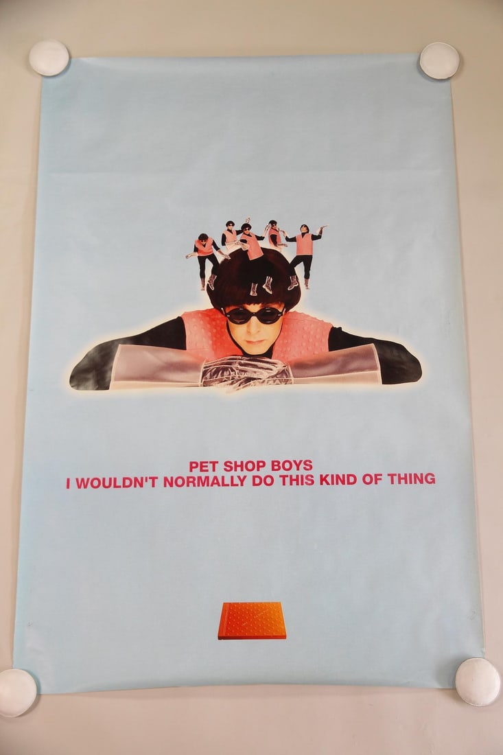 Pet Shop Boys "I Wouldn't Normally Do This Kind of Thing" Poster 1993 (1 of 10)
