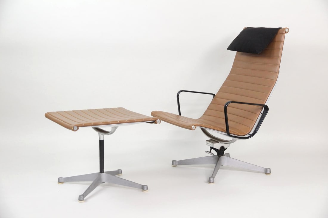 Eames for Herman Miller Aluminum Lounge Chair & Ottoman (1 of 20)