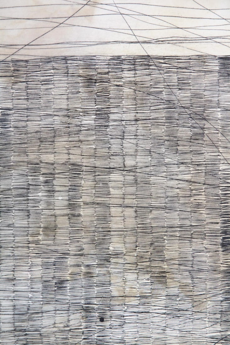 Luis Castro Mixed Media Abstract Drawing - 3