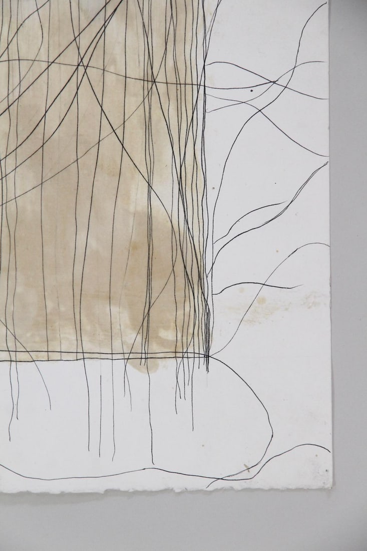 Luis Castro Mixed Media Abstract Drawing - 6