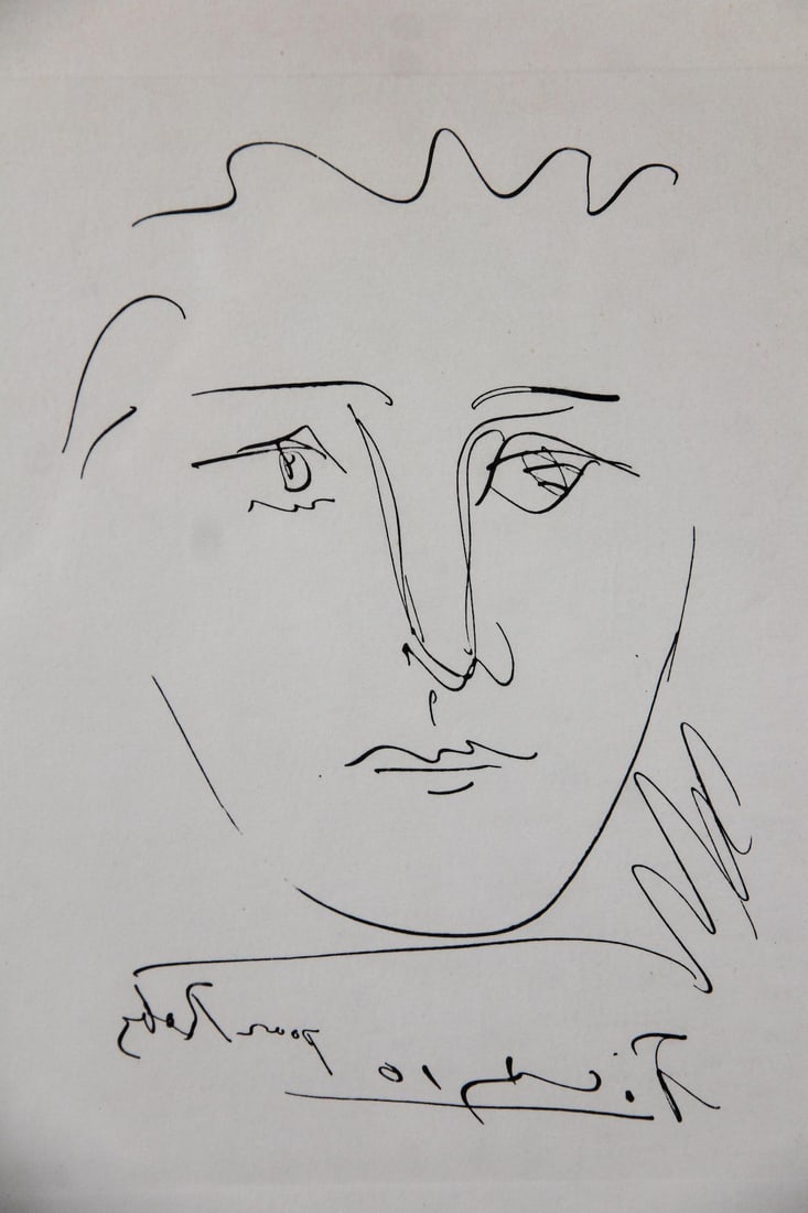 Pablo Picasso Etching "Pour Roby" - 2
