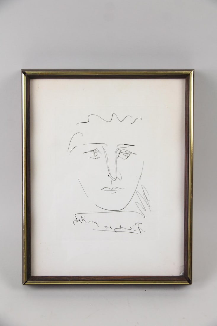 Pablo Picasso Etching "Pour Roby" - 5