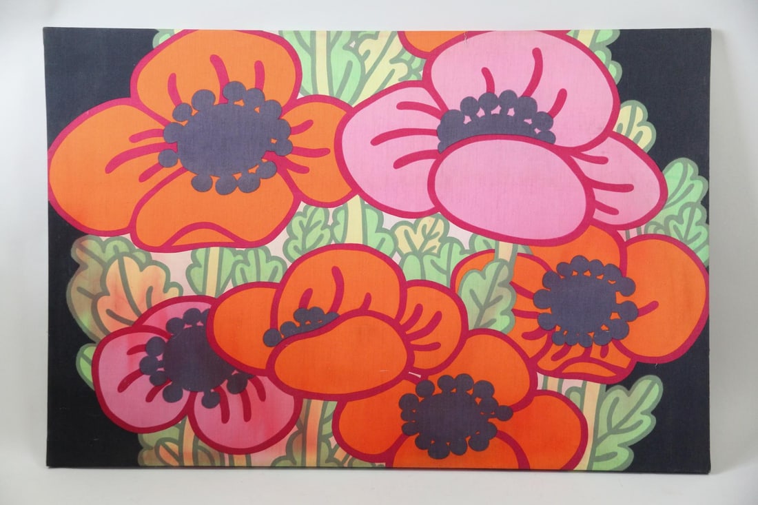 Marjatta Metsovaara Anemona Textile Wall Art Panel (1 of 8)