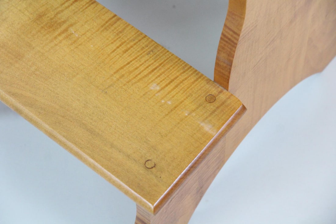 Tiger Maple Step Stool, Shaker Style - 6