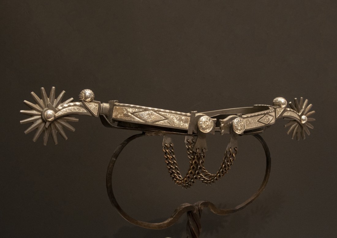 Ernie Marsh, Fine Silver Spurs: Handcrafted by Artisan Ernie Marsh, Fine Silver Spurs, Fine Silver & Sterling Silver