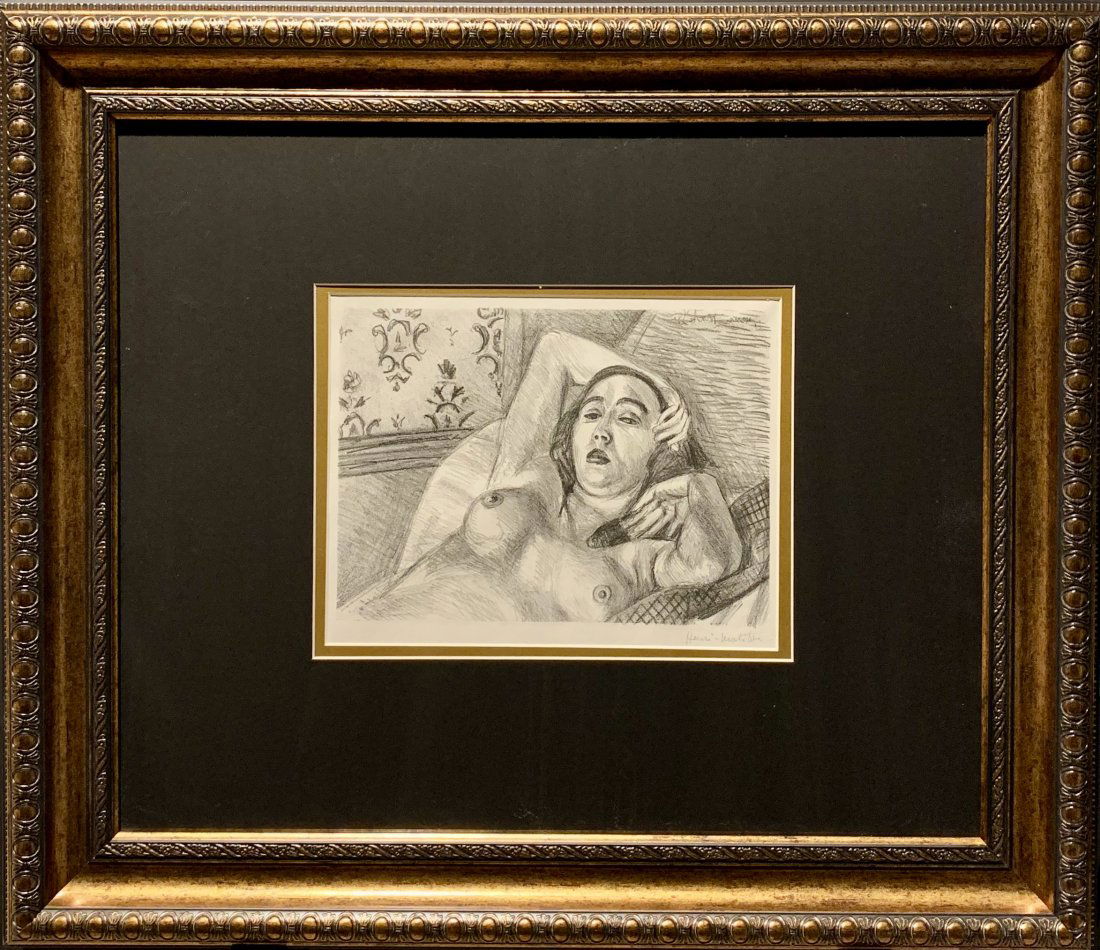 Henri Matisse, Original signed lithograph on Chine (1 of 3)